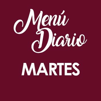 Menú Diario - Martes